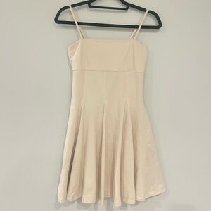American Eagle Outfitters Cream Dress